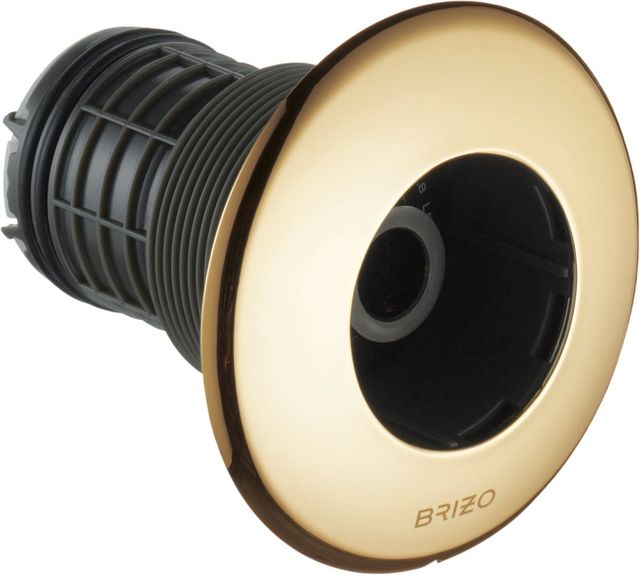 Brizo Essential™ Brilliance® Polished Gold Hydrachoice Max® Round Body Spray Trim-0