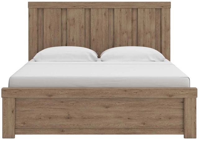 Signature Design by Ashley® Oliandon Light Brown King Panel Bed-3