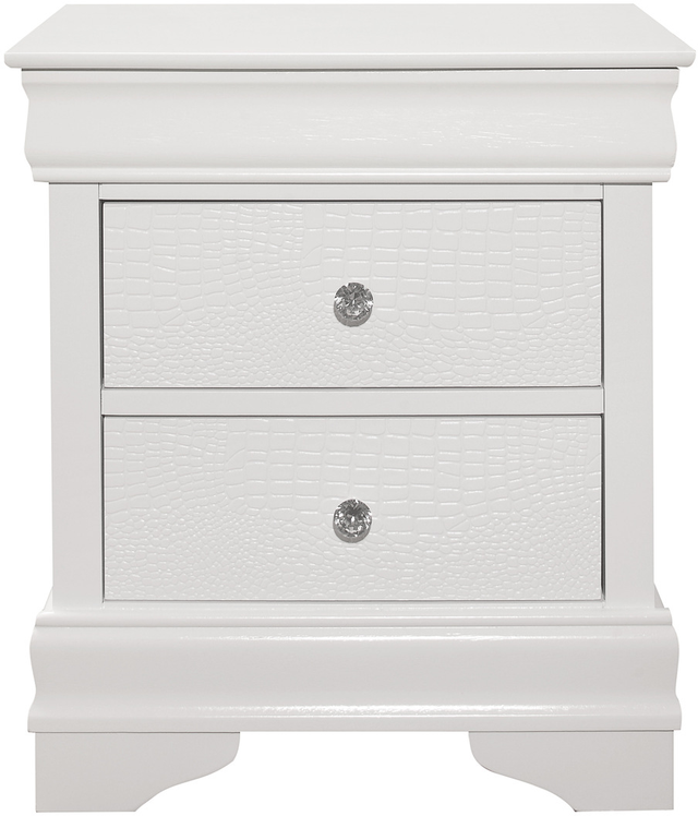Homelegance® Lana White Nightstand-2