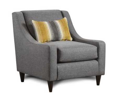Fusion Furniture Maxwell Gray Chair-0