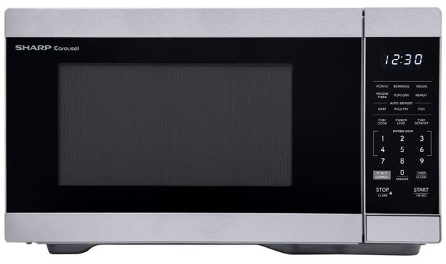 Sharp® 1.1 Cu. Ft. Stainless Steel Countertop Microwave-0