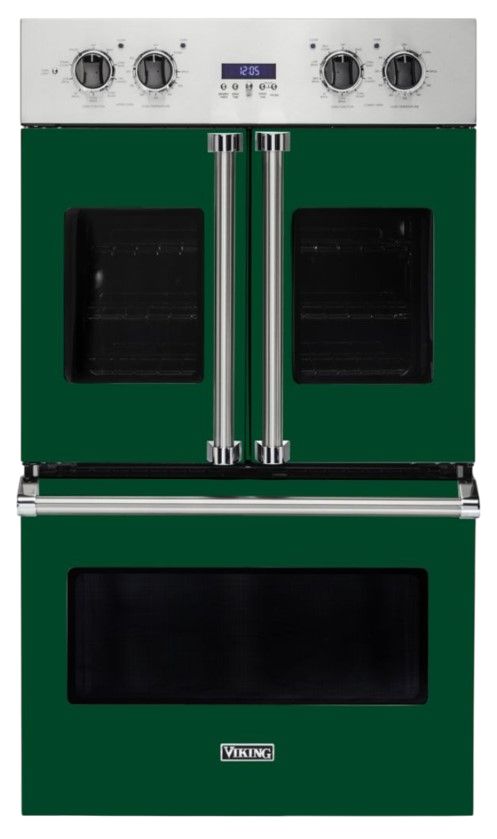 Viking® 30" Ivy Double Electric French-Door Wall Oven