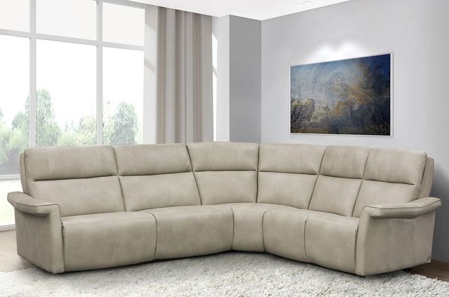 Elran Finn Beige Power Reclining Sectional-3