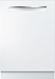 Bosch 500 Series 24" White Built In Dishwasher-0