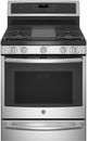 GE Profile™ Series 30" Stainless Steel Dual Fuel Free Standing Convection Range-2