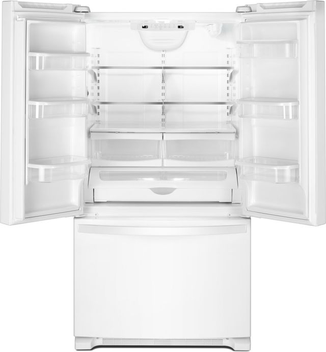 Whirlpool® 22.1 Cu. Ft. White French Door Refrigerator-1
