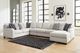 Signature Design by Ashley® Huntsworth 5-Piece Dove Gray Right-Arm Facing Sectional and Chaise-3