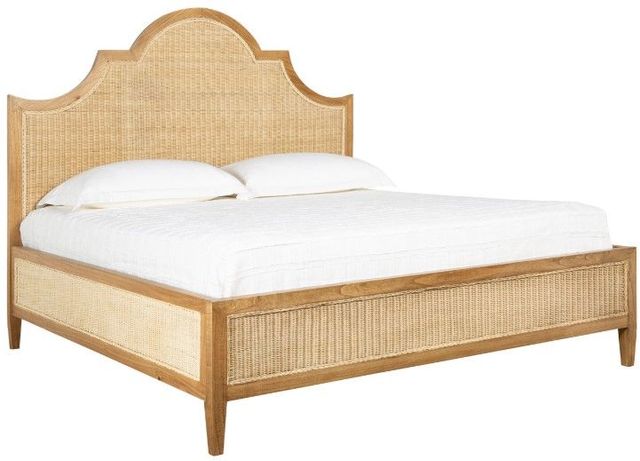 Furniture Classics Sherlock Natural King Panel Bed-0