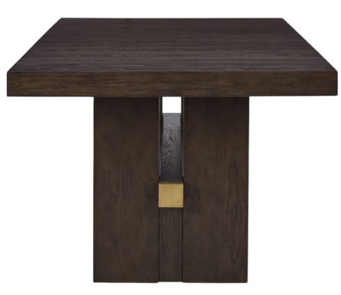 Signature Design by Ashley® Burkhaus Dark Brown Dining Table-2