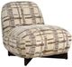 Uttermost® Evans Caramel/Mocha Modern Armless Accent Chair-0