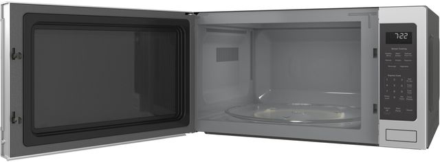GE Profile™ 2.2 Cu. Ft. Stainless Steel Countertop Sensor Microwave-1