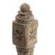 A & B Home Brown Decorative Carved Charpie Leg-4
