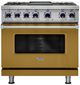 Viking® 7 Series 36" Golden Hour Pro Style Dual Fuel Range with Griddle-0