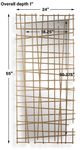 Uttermost® Golden Intersection Antique Gold Mirrored Wall Decor-2