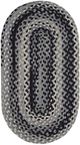 Capel Rugs Garrison Pepper 8' x 11' Oval Rug-0