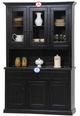 American Heartland Manufacturing Poplar Black Buffet-2