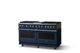 Viking® 5 Series 60" Slate Blue Pro Style Dual Fuel (NG) Range with Polished Chrome Trim-2
