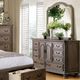 Furniture of America® Lysandra 5-Piece Rustic Natural Tone/Beige Queen Bedroom Set-2