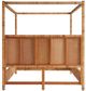 Universal Explore Home™ Weekender Coastal Living Home Chatham Natural King Poster Bed-3