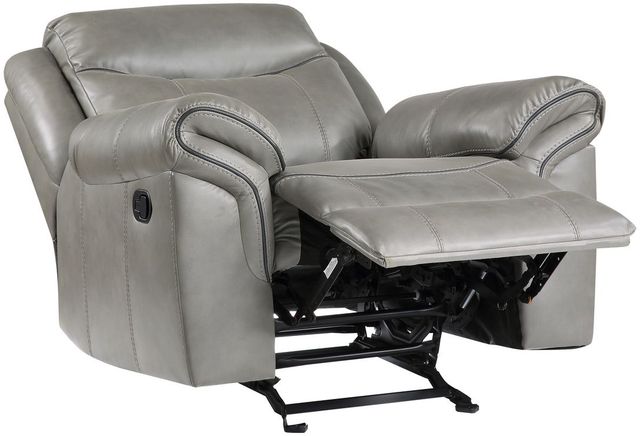 Mazin Furniture Aram Gray Glider Reclining Chair-1