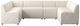 Four Hands Augustine 6-Piece 120" Dining Banquette-0
