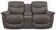 La-Z-Boy® James Steel Power Reclining Loveseat with Console, Headrest, and Lumbar-1