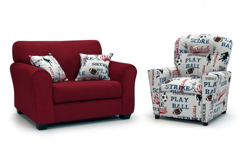 Kidz World Designer Living Room Youth Recliners-1