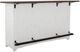 International Furniture Direct Pueblo White Bar Table-3