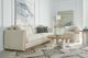 A.R.T. Furniture® Garrison Washed Oak Cocktail Table with Emory White Base-1