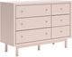 Signature Design by Ashley® Wistenpine 3-Piece Blush Full Upholstered Panel Bed Set-2