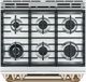 Café™ 30" Matte White Double Oven Slide In Gas Range-2