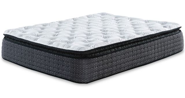 Sierra Sleep® by Ashley® Limited Edition 2-Piece Hybrid Plush and Adjustable Base Queen Mattress Set-1