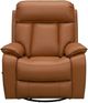BarcaLounger® Mac Caleigh Sand Manual Swivel Glider Recliner-2