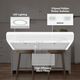 Broan® Alta 1 Series 30" White Under Cabinet Range Hood-2