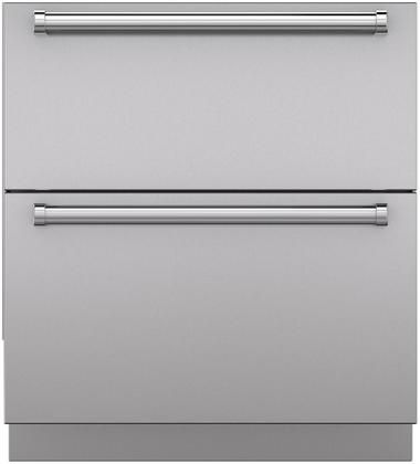 Sub-Zero® 36"Stainless Steel Integrated Drawer Panels with Pro Handles-0
