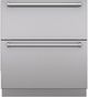 Sub-Zero® 36" Integrated Stainless Steel Drawer Panels with Pro Handles-0