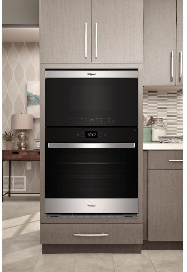 Whirlpool® 1.1 Cu. Ft. Finger Resistant Stainless Steel Built-In Microwave-4