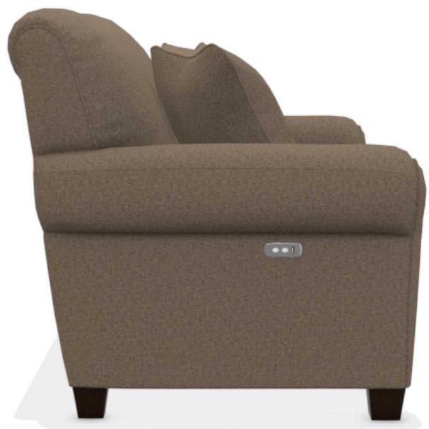 La-Z-Boy® Bennett duo® Cocoa Power Reclining Loveseat-2