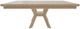 Mavin Customizable 42" x 48" Rectangular Plank Extendable Dining Table with 18" Leaf-1