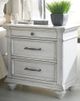 Benchcraft® Kanwyn Whitewash Nightstand-2