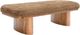 TOV Furniture Ollie Taupe Large Upholstered Bench-0