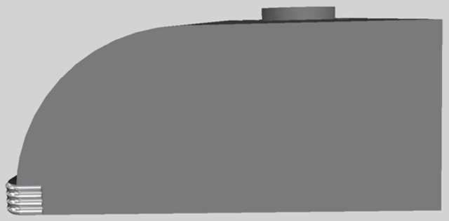 Vent-A-Hood 36” Gunsmoke Professional Retro-Style Under Cabinet Range Hood with Magic Lung® Blower-1