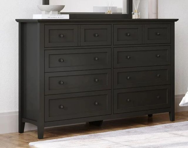 Modus Furniture Grace Raven Black Dresser-1