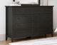 Modus Furniture Grace Raven Black Dresser-1