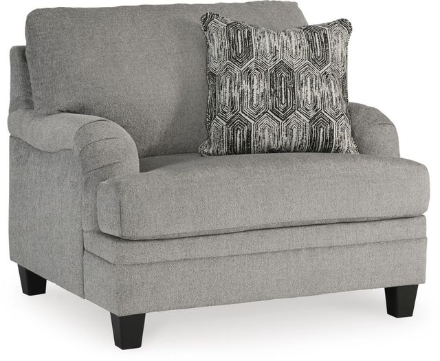Benchcraft® Davinca Charcoal Oversized Accent Chair-0