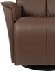 Fjords® Relax Venice Mocha Small Dual Motion Swivel Recliner-1