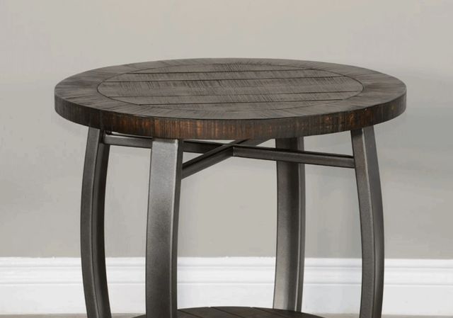 Sunny Designs™ Homestead Tobacco Leaf End Table -3
