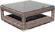 Enclover Cosmos Brown Square Coffee Table-0