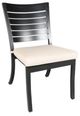 CabanaCoast® Customizable Mission Cast Aluminum Outdoor Side Chair-0
