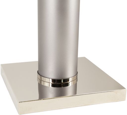 Surya Russo Medium Gray Frosted Floor Lamp-1